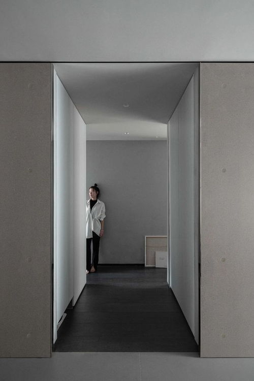 全灰色水泥風(fēng)的家,不同質(zhì)感,不同層次,高級